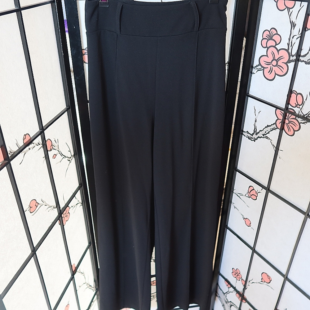 Valentine Black Dress Pants  Large NWT